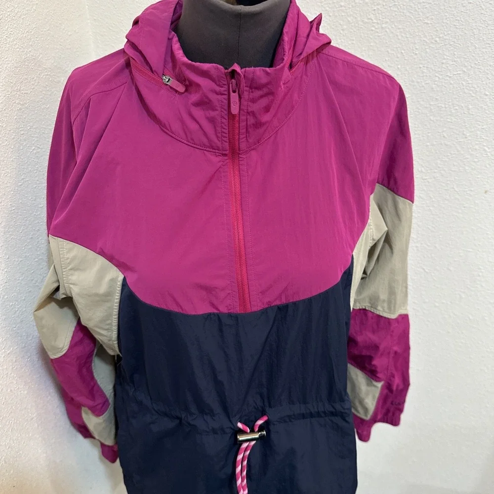 Lululemon Women's Evergreen Anorak Jacket Quarter Zip Drawstring Size 6
